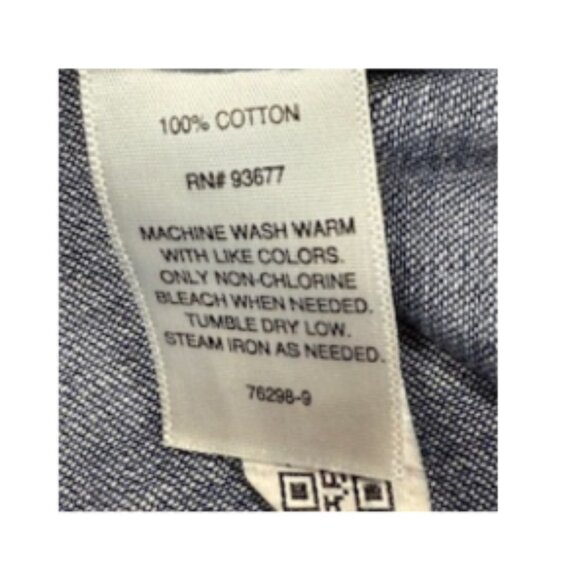 Liz Claiborne Women's Tunic Top - Dark Denim - NWT Casual and Chic - Picture 5 of 8